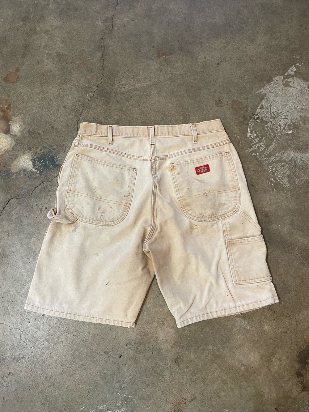 Vintage Dickies Distressed Cargo Shorts